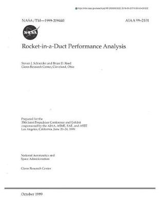 Book cover for Rocket-In-A-Duct Performance Analysis