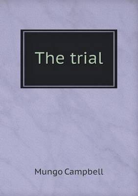 Book cover for The trial