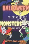 Book cover for Halloween Coloring Book of Monsters for Kids