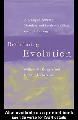 Book cover for Reclaiming Evolution