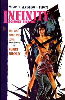 Book cover for Infinity, March 1958
