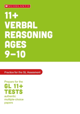 Book cover for 11+ Verbal Reasoning Practice and Test for the GL Assessment Ages 09-10