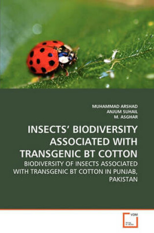 Cover of Insects' Biodiversity Associated with Transgenic BT Cotton