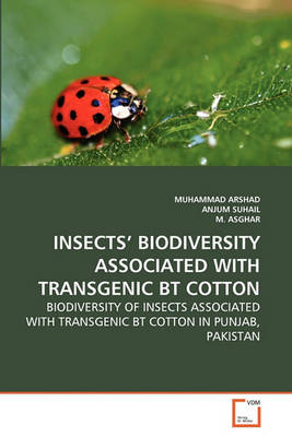 Book cover for Insects' Biodiversity Associated with Transgenic BT Cotton