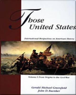 Book cover for Those United States