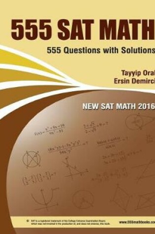 Cover of 555 Sat Math