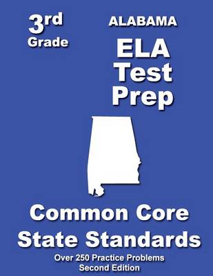 Book cover for Alabama 3rd Grade ELA Test Prep