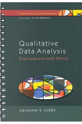 Cover of Qualitative Data Analysis: Explorations with NVivo