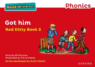 Book cover for Read Write Inc. Phonics: Got Him (Red Ditty Book 2)