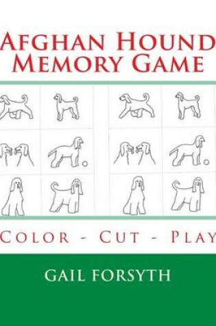 Cover of Afghan Hound Memory Game