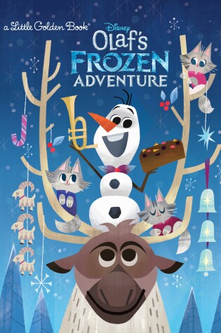Cover of Olaf's Frozen Adventure Little Golden Book (Disney Frozen)