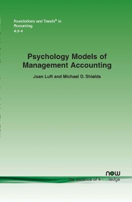 Book cover for Psychology Models of Management Accounting