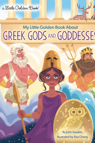 Cover of My Little Golden Book About Greek Gods and Goddesses
