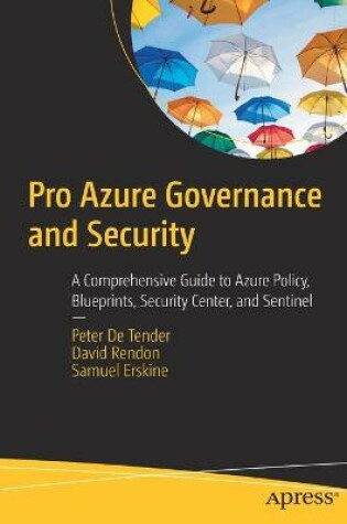 Cover of Pro Azure Governance and Security