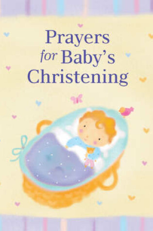 Cover of Prayers for Baby's Christening