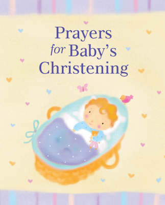 Book cover for Prayers for Baby's Christening