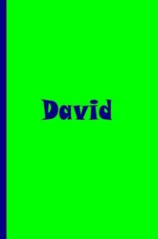 Cover of David - Personalized Journal