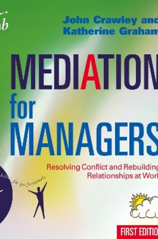Cover of Mediation for Managers