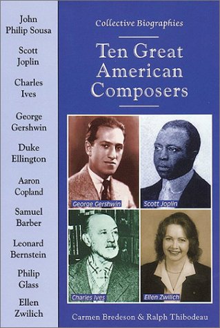 Book cover for Ten Great American Composers