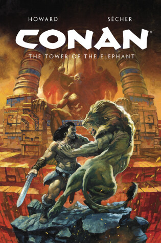 Cover of Conan Illustrated: The Tower of the Elephant