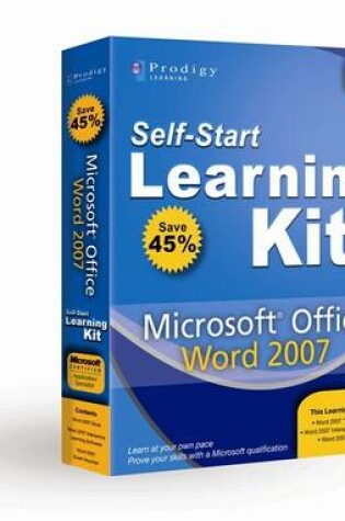 Cover of Microsoft Office Word 2007 Self-Start Learning Kit