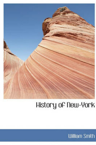 Cover of History of New-York