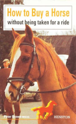 Book cover for How to Buy a Horse