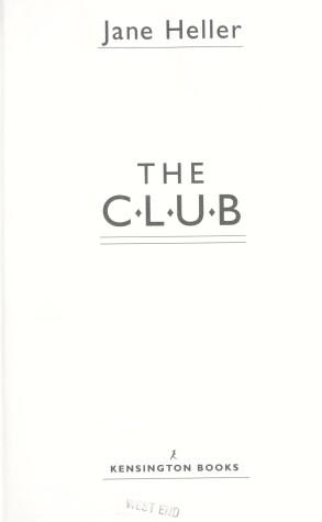 Book cover for The Club