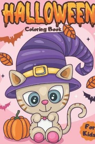 Cover of Halloween Coloring Book for kids