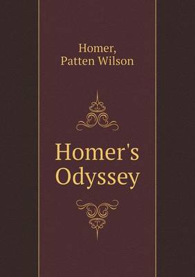 Book cover for Homer's Odyssey