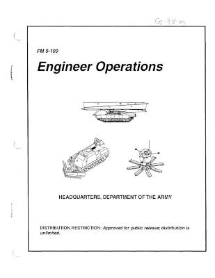 Book cover for FM 5-100 Engineer Operations (February 1996)