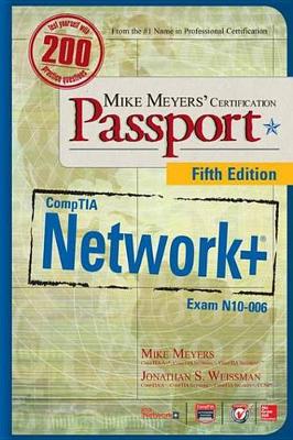 Book cover for Mike Meyers' Comptia Network+ Certification Passport, Fifth Edition (Exam N10-006)