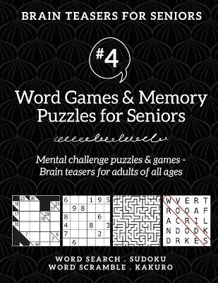 Book cover for Brain Teasers for Seniors #4