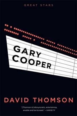 Book cover for Gary Cooper