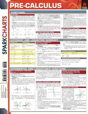 Book cover for Pre-Calculus (Sparkcharts)