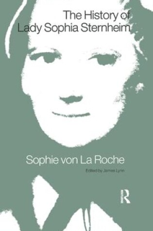 Cover of The History of Lady Sophia Sternheim