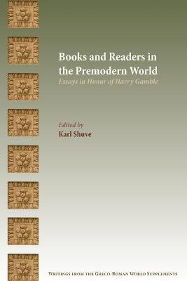 Book cover for Books and Readers in the Premodern World