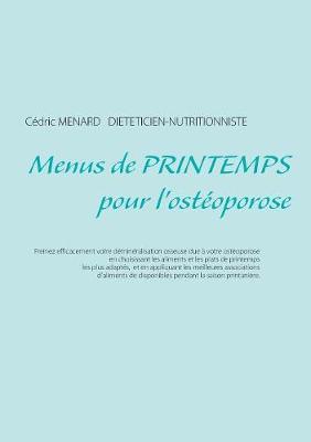 Book cover for Menus de printemps pour l'ostéoporose