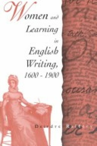 Cover of Women and Learning in English Writing, 1600-1900