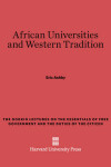 Book cover for African Universities and Western Tradition