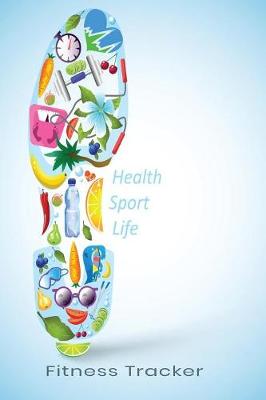 Book cover for Health Sport Life Fitness Tracker