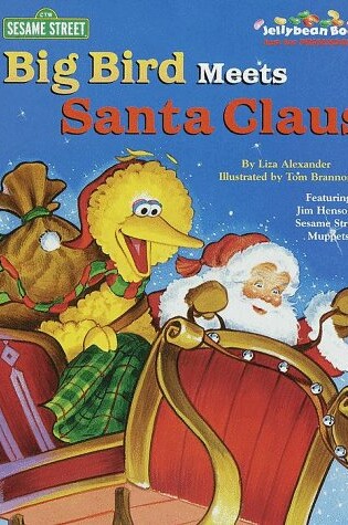 Cover of Big Bird Meets Santa Claus