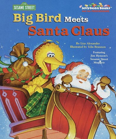 Book cover for Big Bird Meets Santa Claus