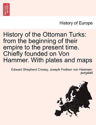 Book cover for History of the Ottoman Turks