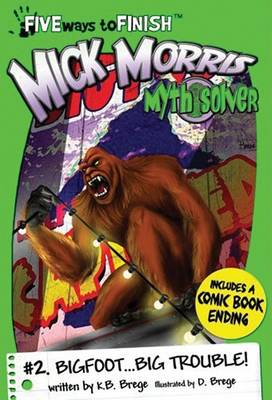 Book cover for Bigfoot... Big Trouble!