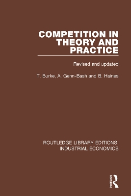 Book cover for Competition in Theory and Practice