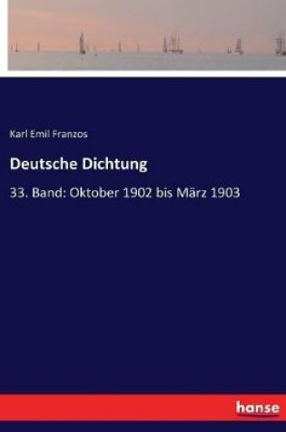 Cover of Deutsche Dichtung