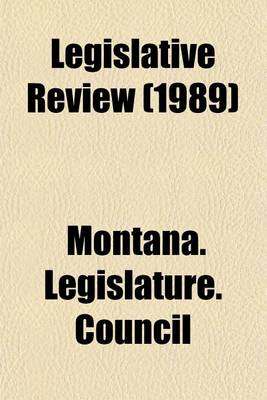 Book cover for Legislative Review (1989)