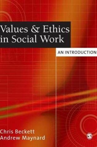 Cover of Values and Ethics in Social Work