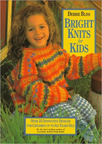 Book cover for Bright Knits for Kids